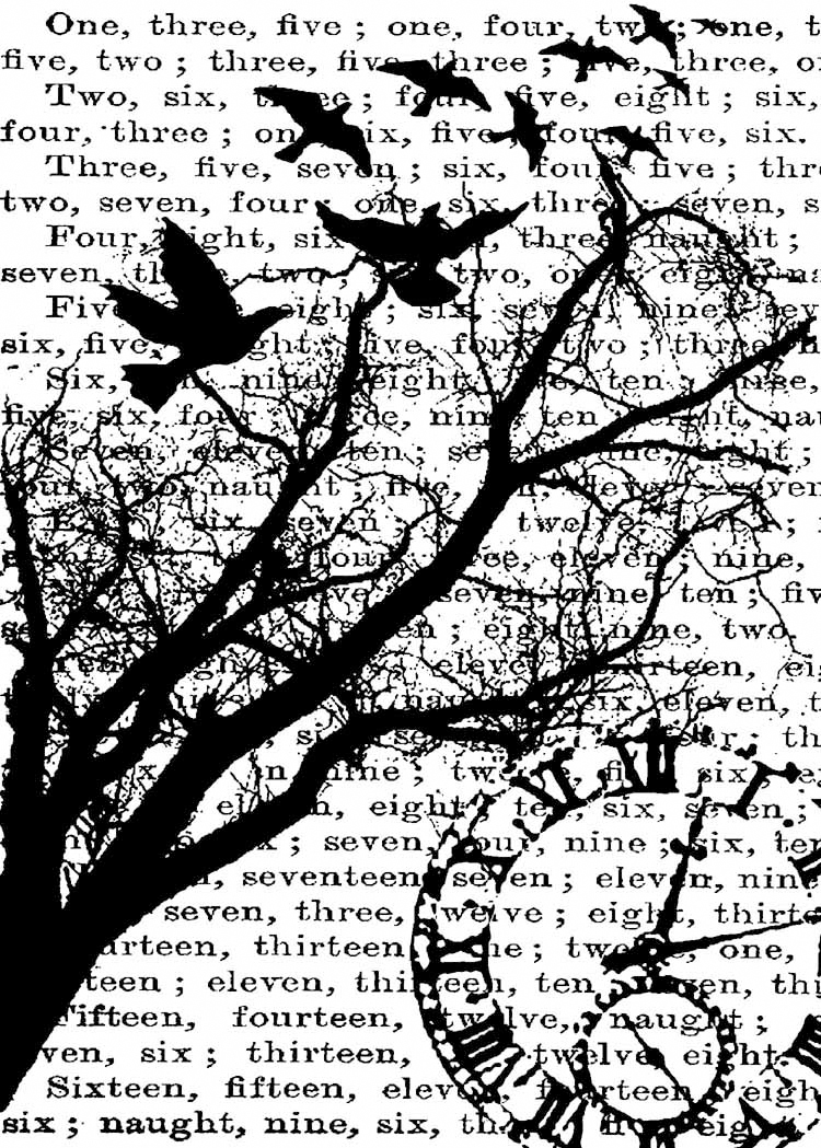 Bild von Tim Holtz Cling Stamp 2.5"X3.5"-Time