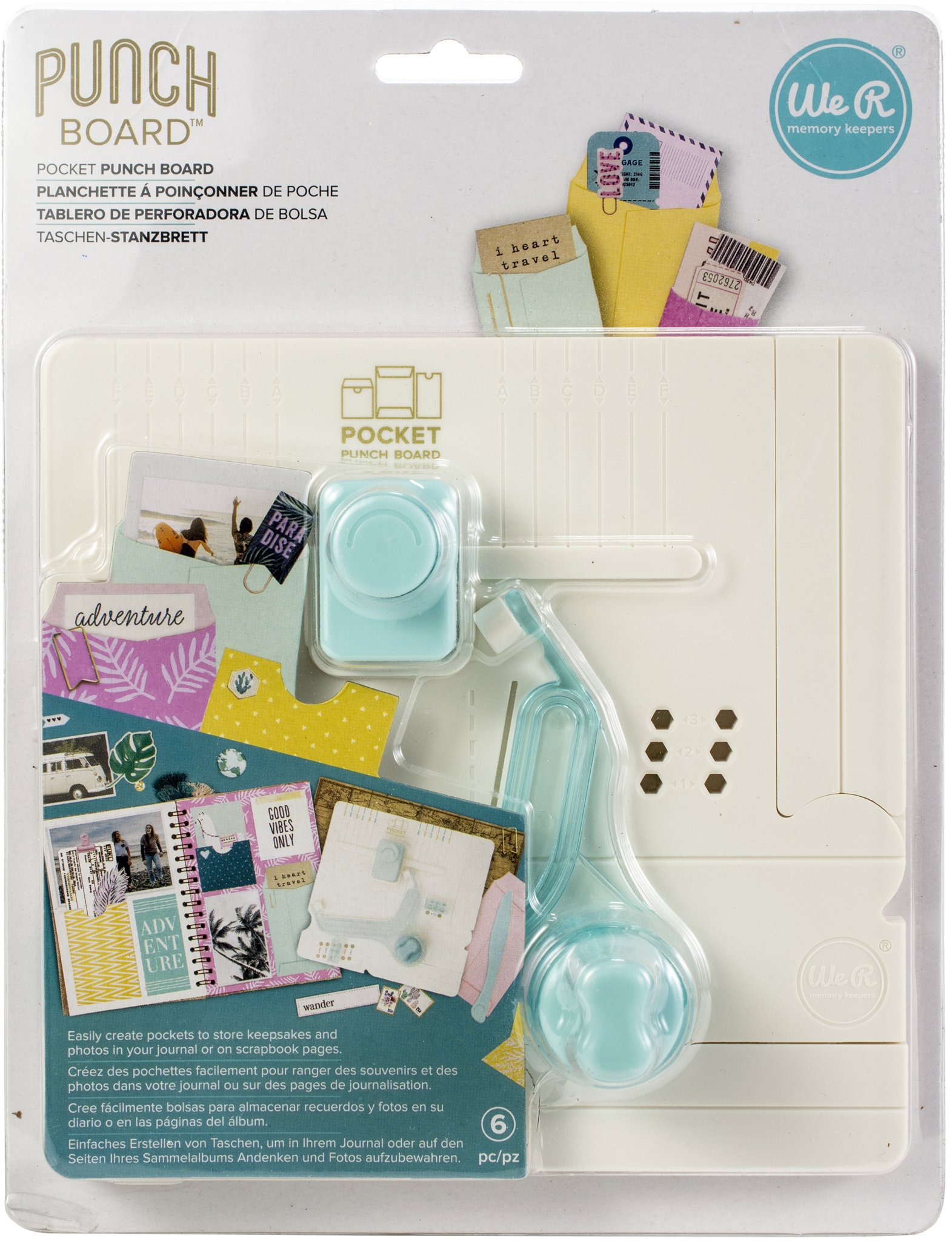 Bild von We R Memory Keepers Journal Pocket Punch Board-