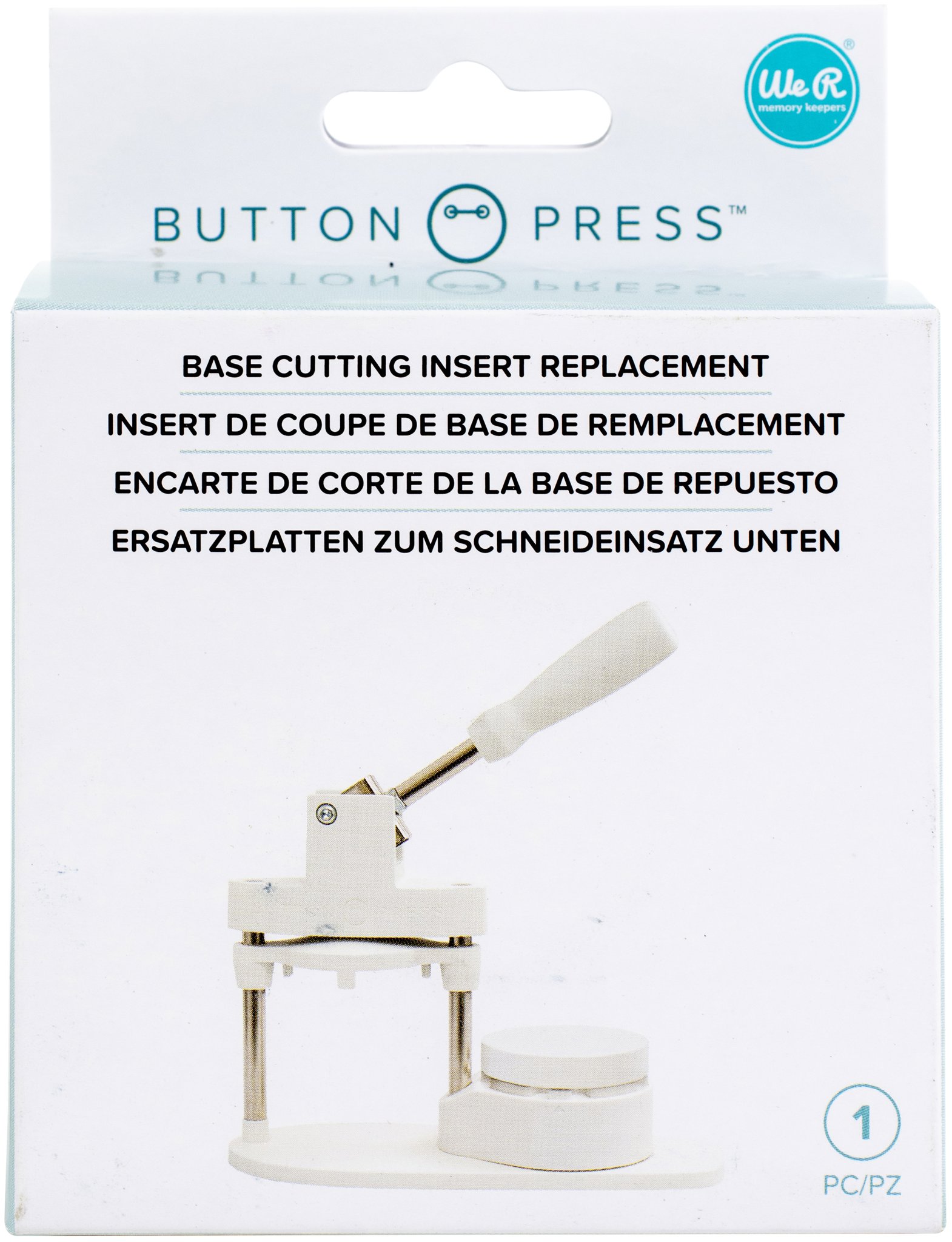 Bild von We R Memory Keepers Button Press Die Base Refill-For WR661104 & WR660524