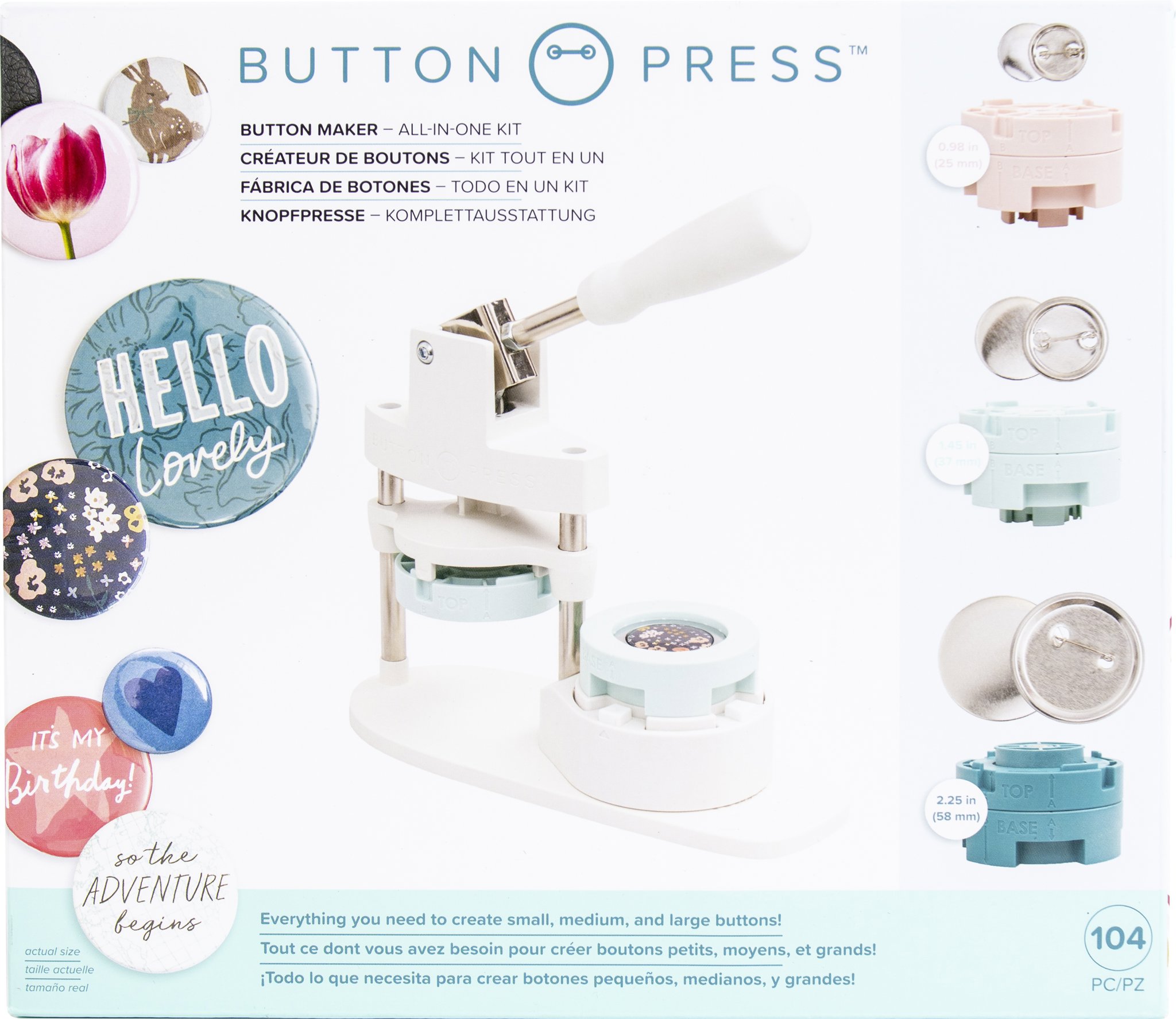 Bild von We R Memory Keepers Button Press Bundle-