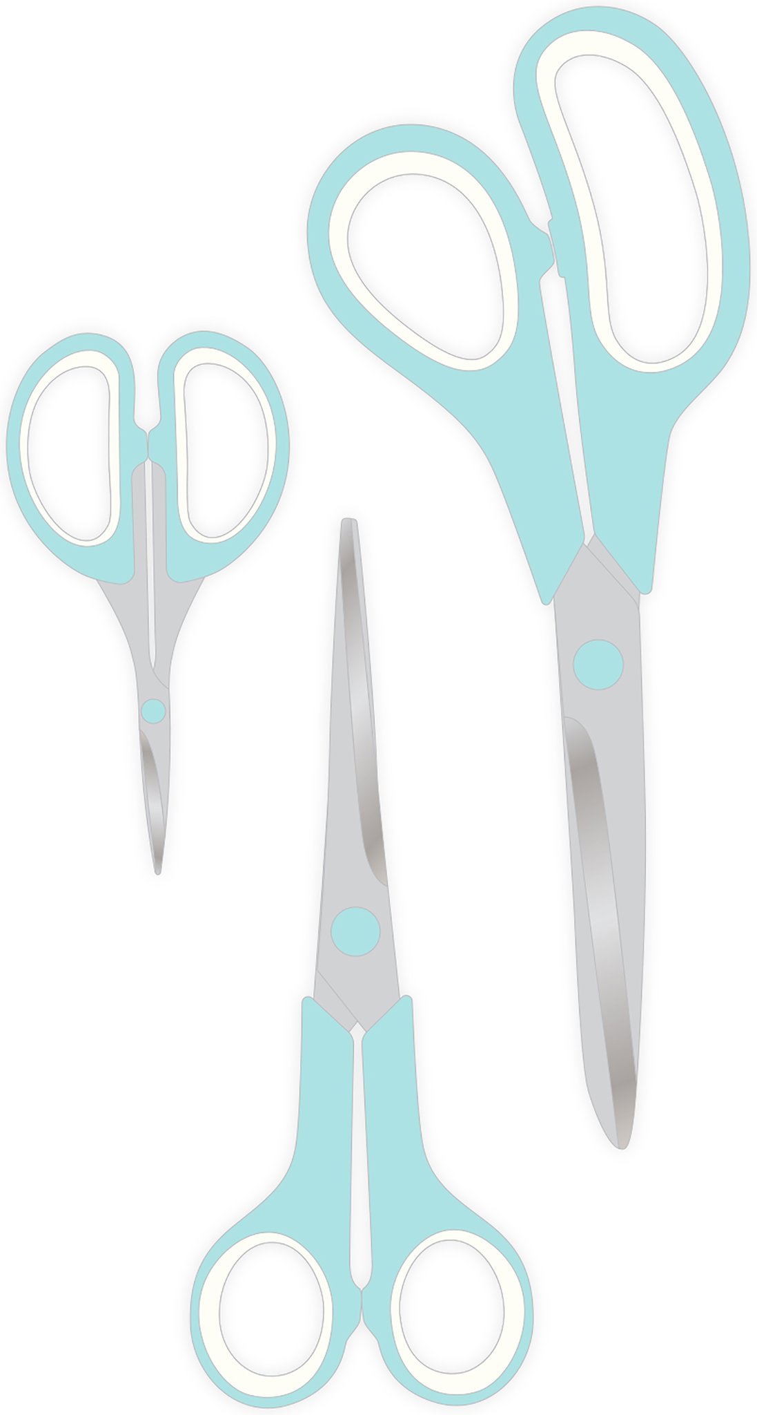 Bild von We R Memory Keepers Scissors 3/Pkg-