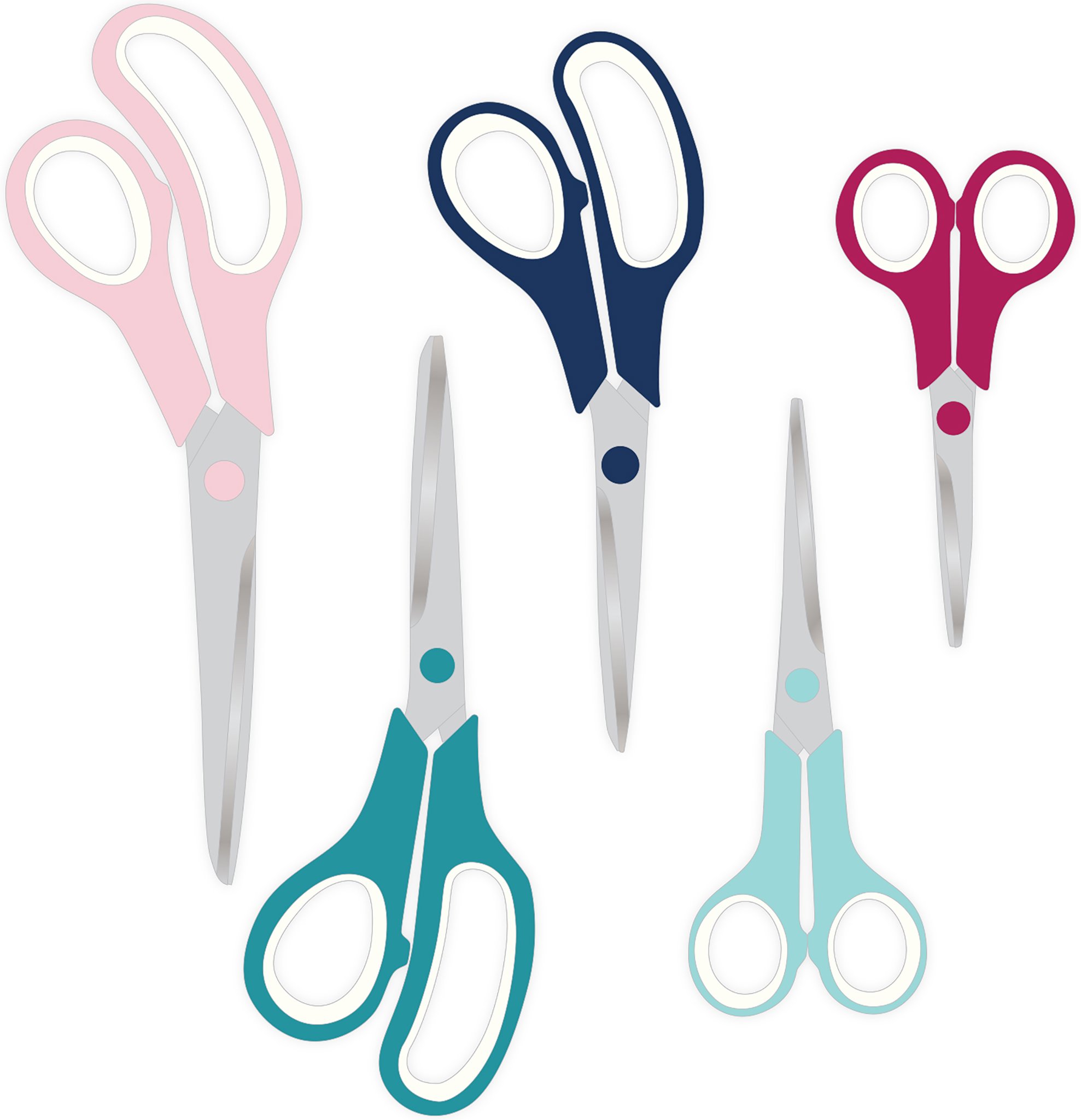 Bild von We R Memory Keepers Scissors 5/Pkg-