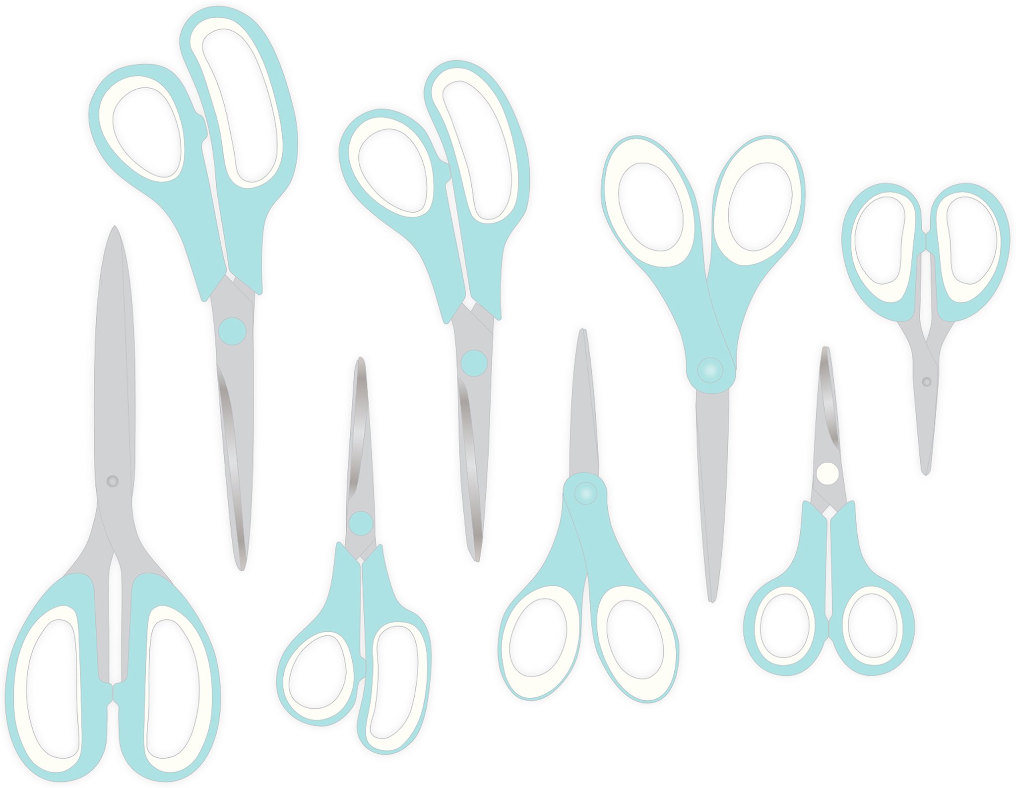 Bild von We R Memory Keepers Scissors 8/Pkg-