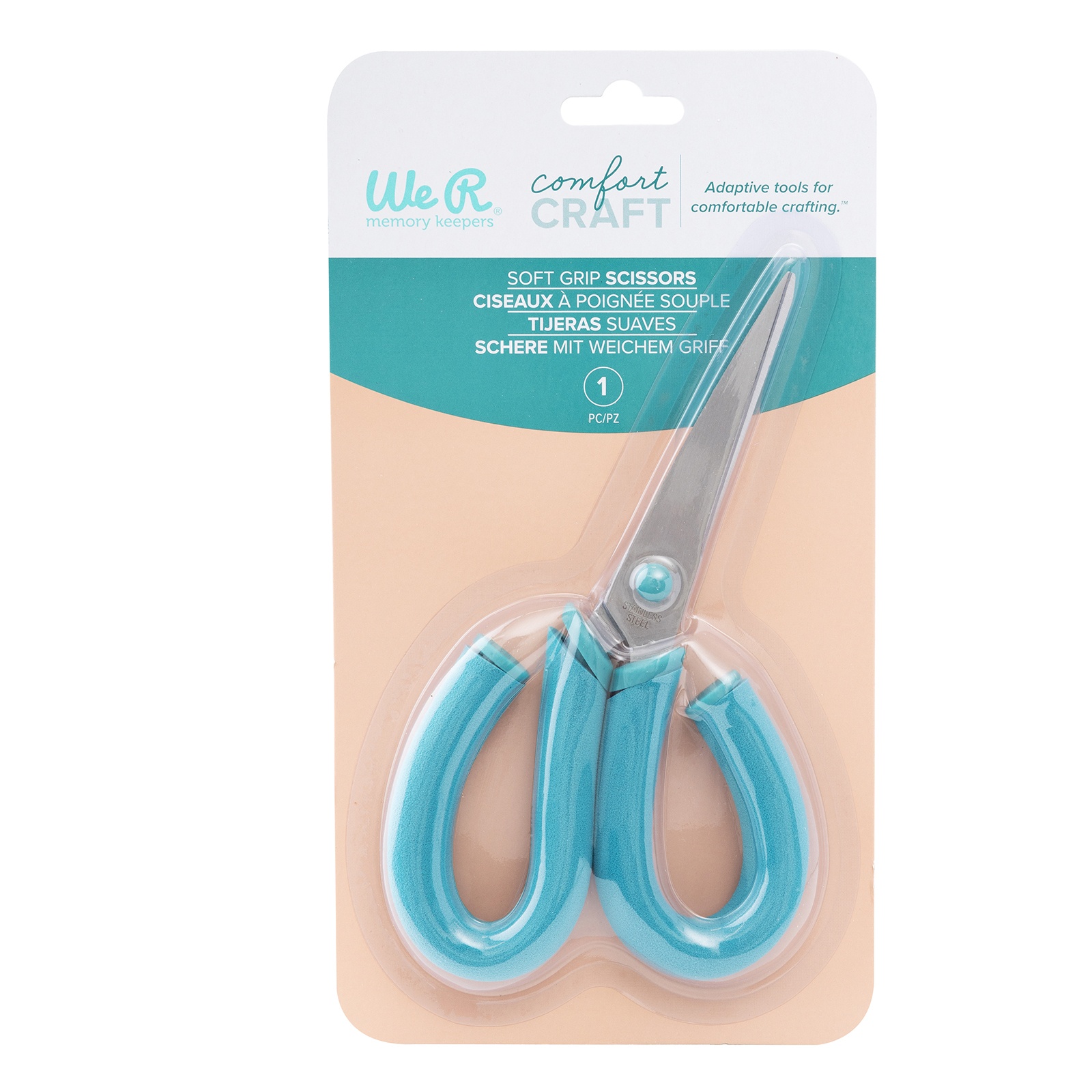 Bild von We R Comfort Craft Soft Grip Scissors 8"- 