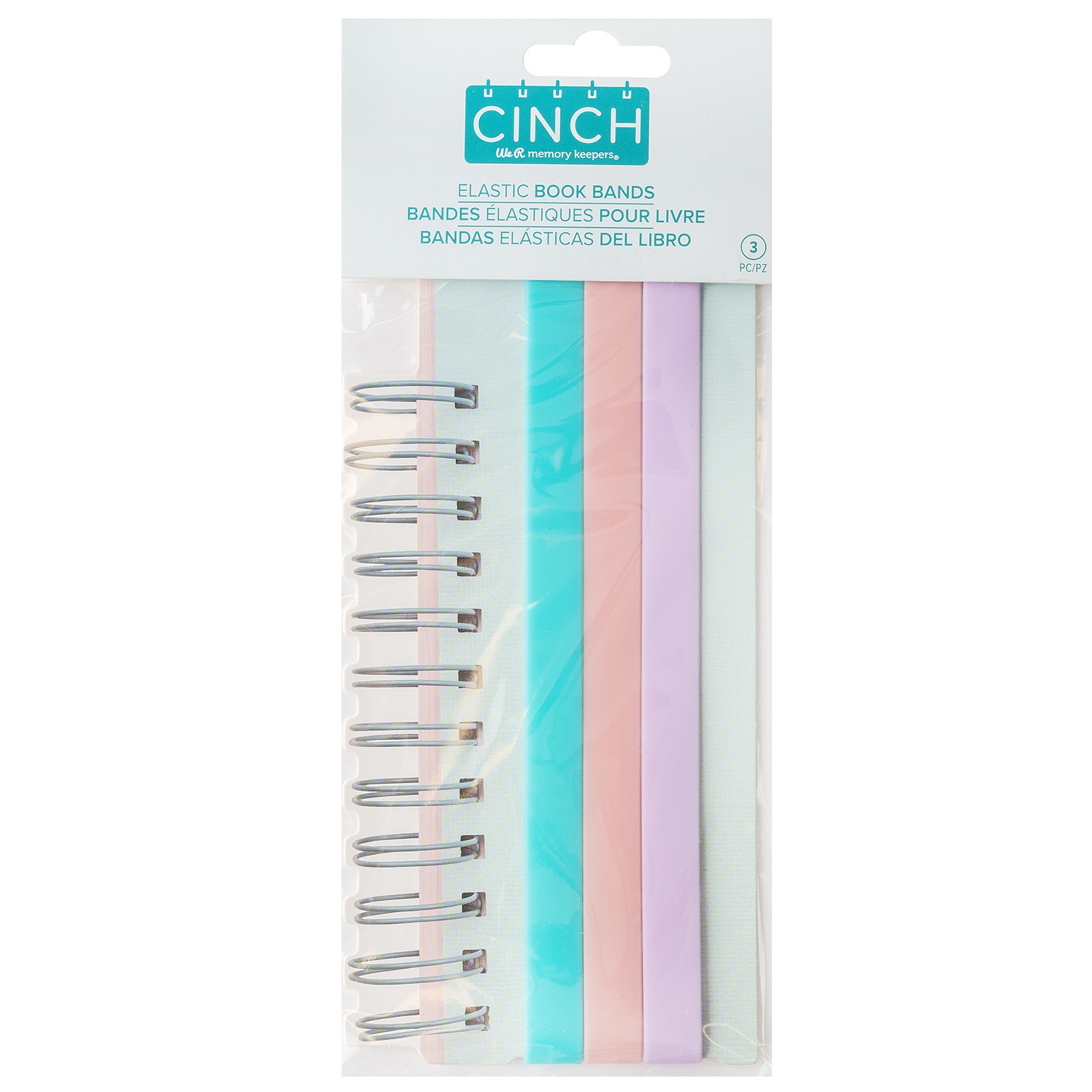 Bild von We R Memory Keepers Cinch Elastic Book Bands 3/Pkg- 