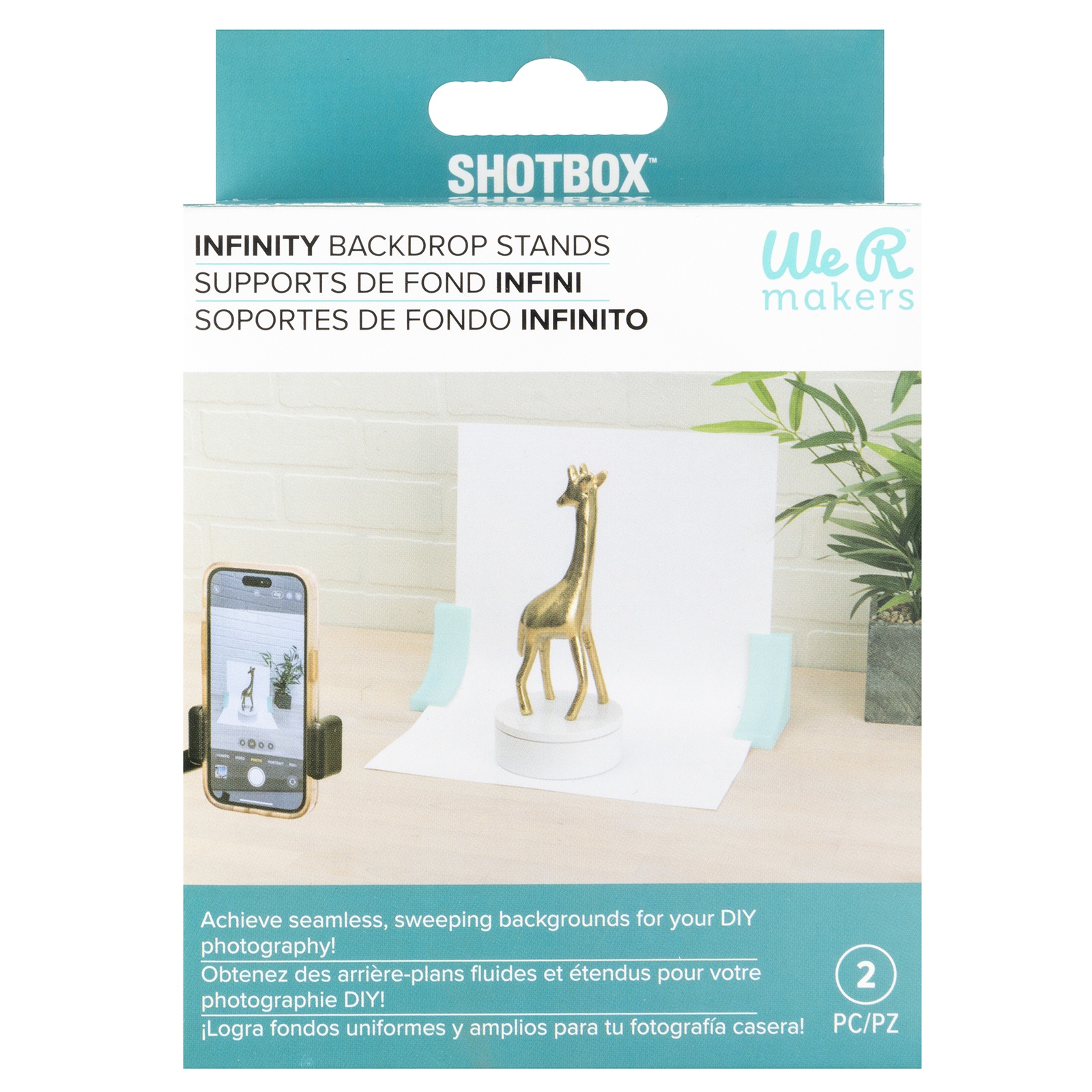 Bild von We R Shotbox Infinity Backdrop Stands-