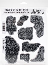 Bild von Tim Holtz Cling Stamps 7"X8.5"-Fragments