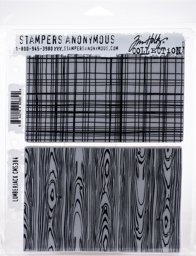 Bild von Tim Holtz Cling Stamps 7"X8.5"-Lumberjack
