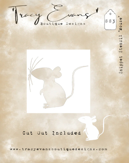 Bild von Tracy Evans - Snippet Stencil "Mouse"