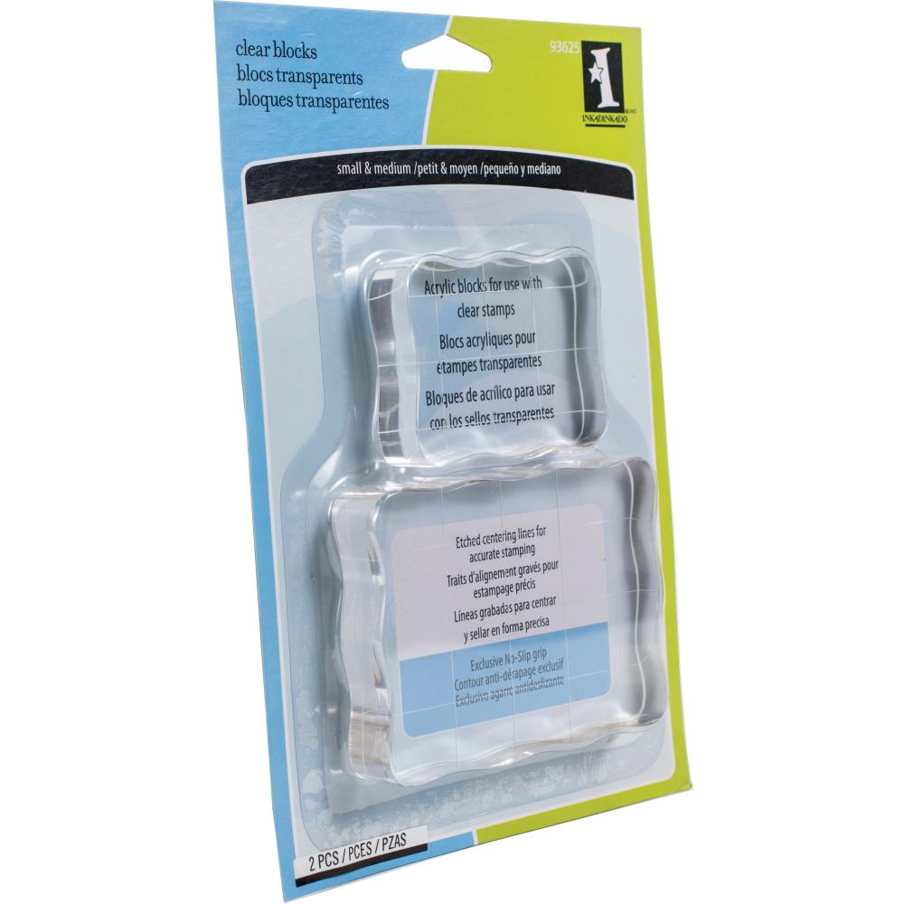 Bild von Acrylic Blocks - Inkadinkado Clear On Clear