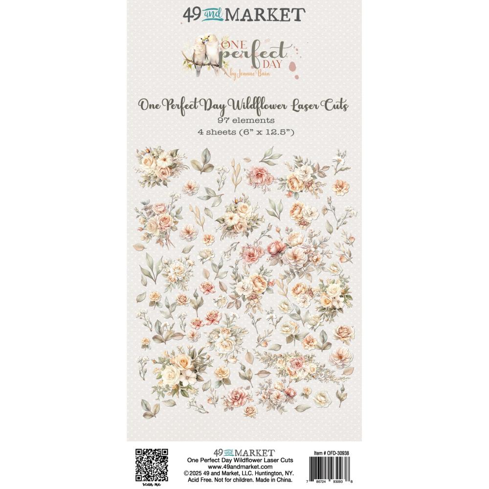 Bild von One Perfect Day Wildflower- 49 And Market Laser Cut Outs