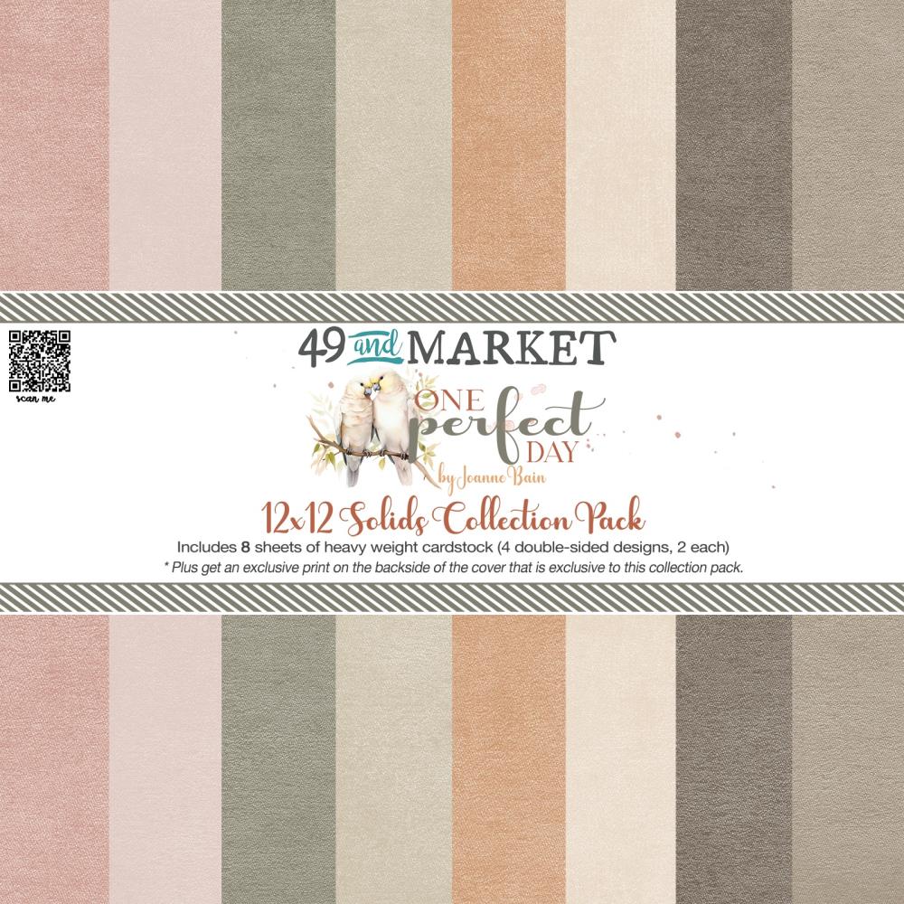 Bild von One Perfect Day - 49 & Market Solids Collection Pack 12"X12"