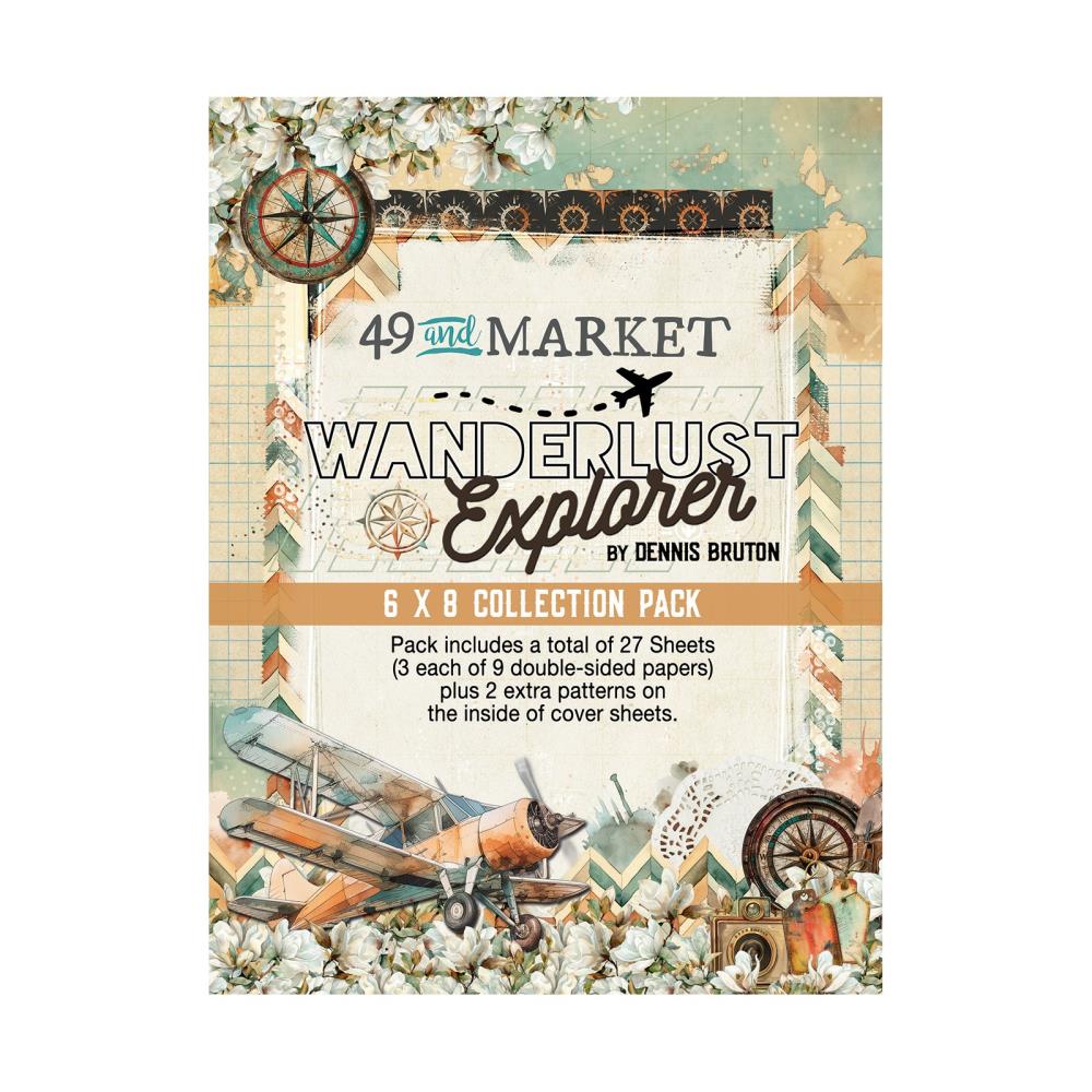 Bild von Wanderlust Explorer - 49 And Market Collection Pack 6"X8"