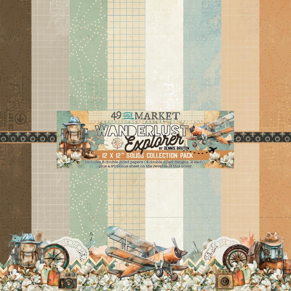Bild von Wanderlust Explorer - 49 & Market Collection Pack 12"X12"