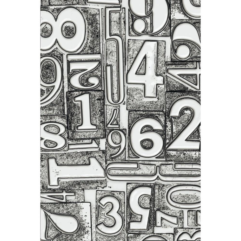 Bild von Numbered - Sizzix 3D Texture Fades Embossing Folder By Tim Holtz 