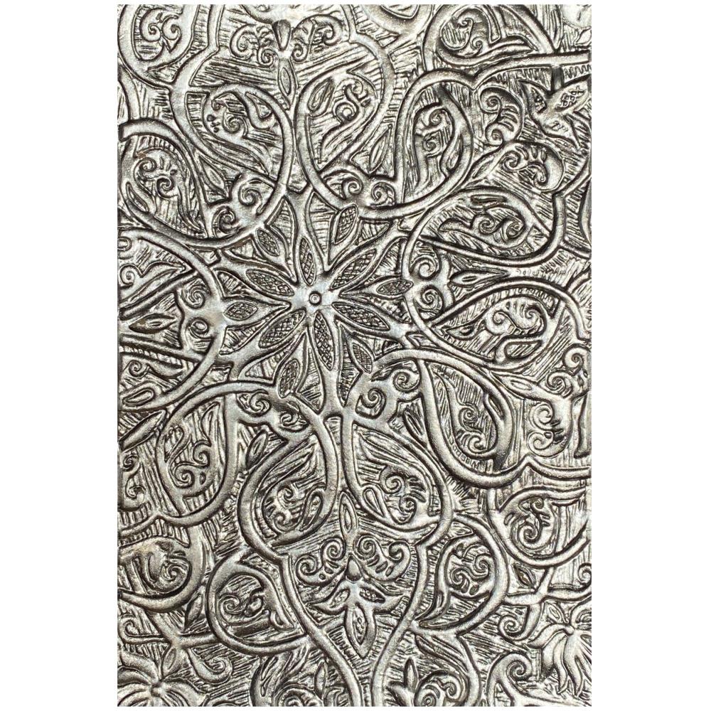 Bild von Engraved- Sizzix 3D Texture Fades Embossing Folder By Tim Holtz 