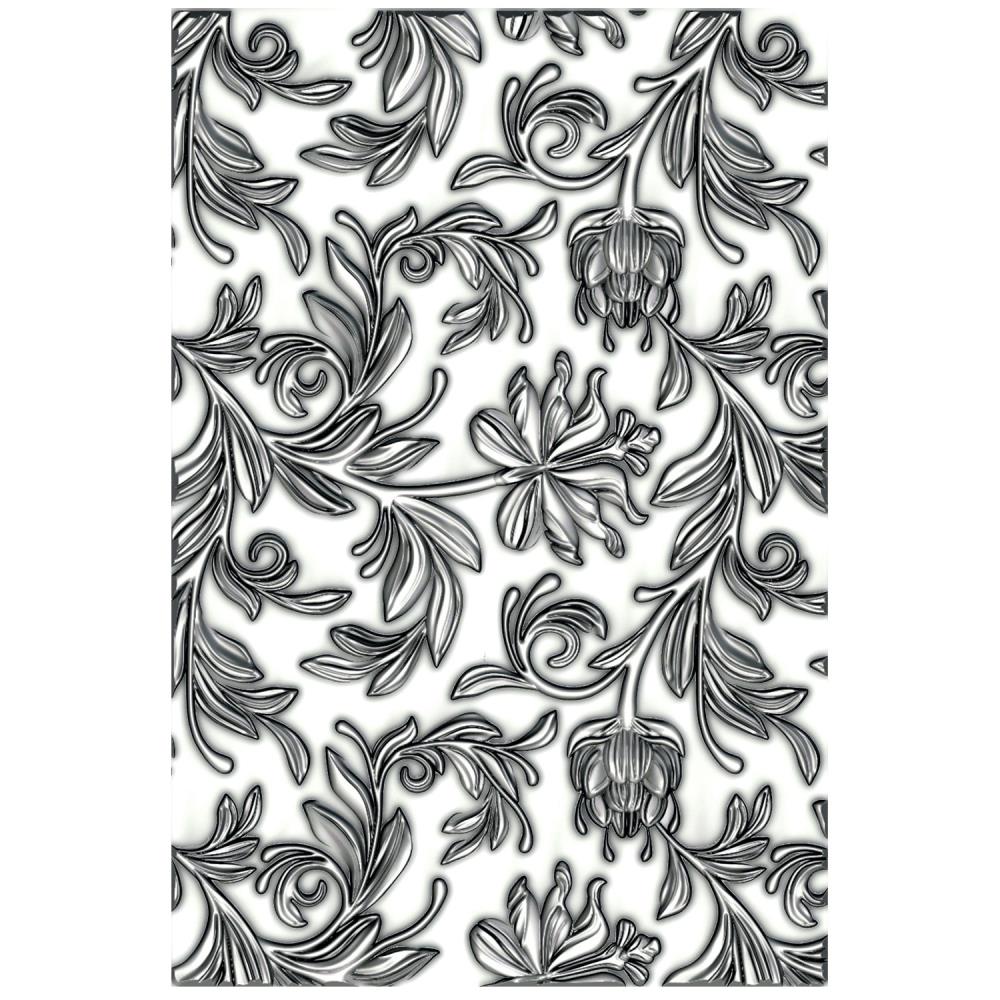 Bild von Mini Botanical - Sizzix Texture Fades Embossing Folder by Tim Holtz