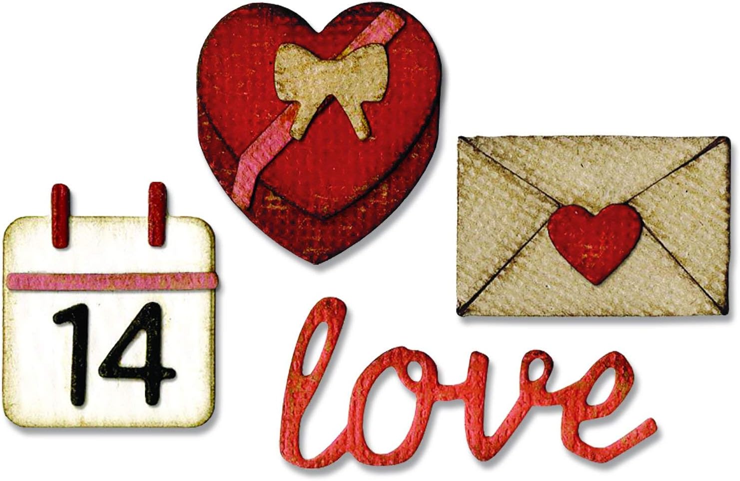 Bild von Valentine - Sizzix Sidekick Side-Order Set by Tim Holtz 