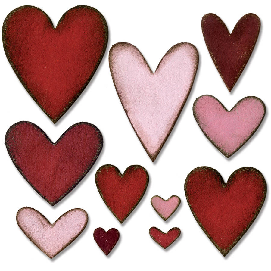 Bild von Heartfelt - Sizzix Bigz Die by Tim Holtz