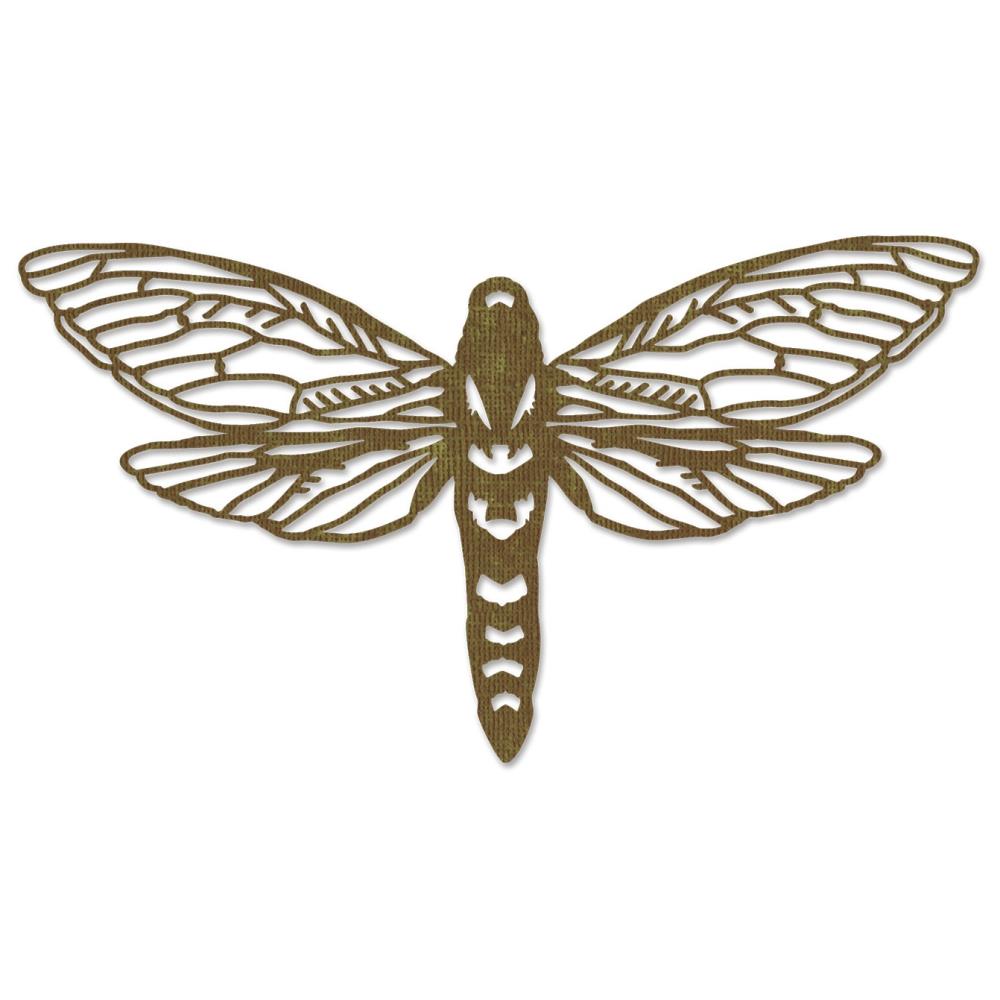 Bild von  Perspective Moth - Sizzix Thinlits Die By Tim Holtz
