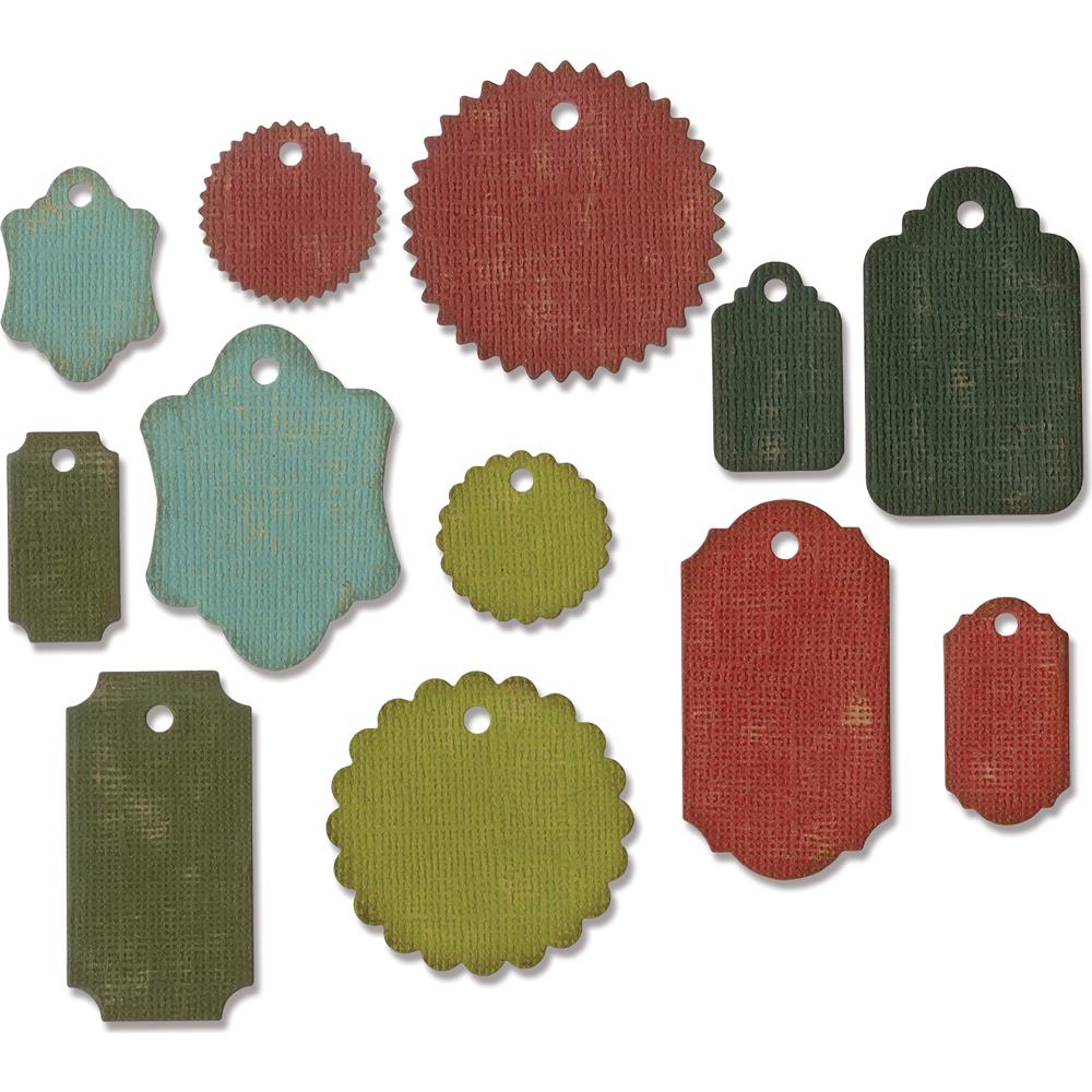 Bild von Gift Tags - Sizzix Thinlits Die By Tim Holtz