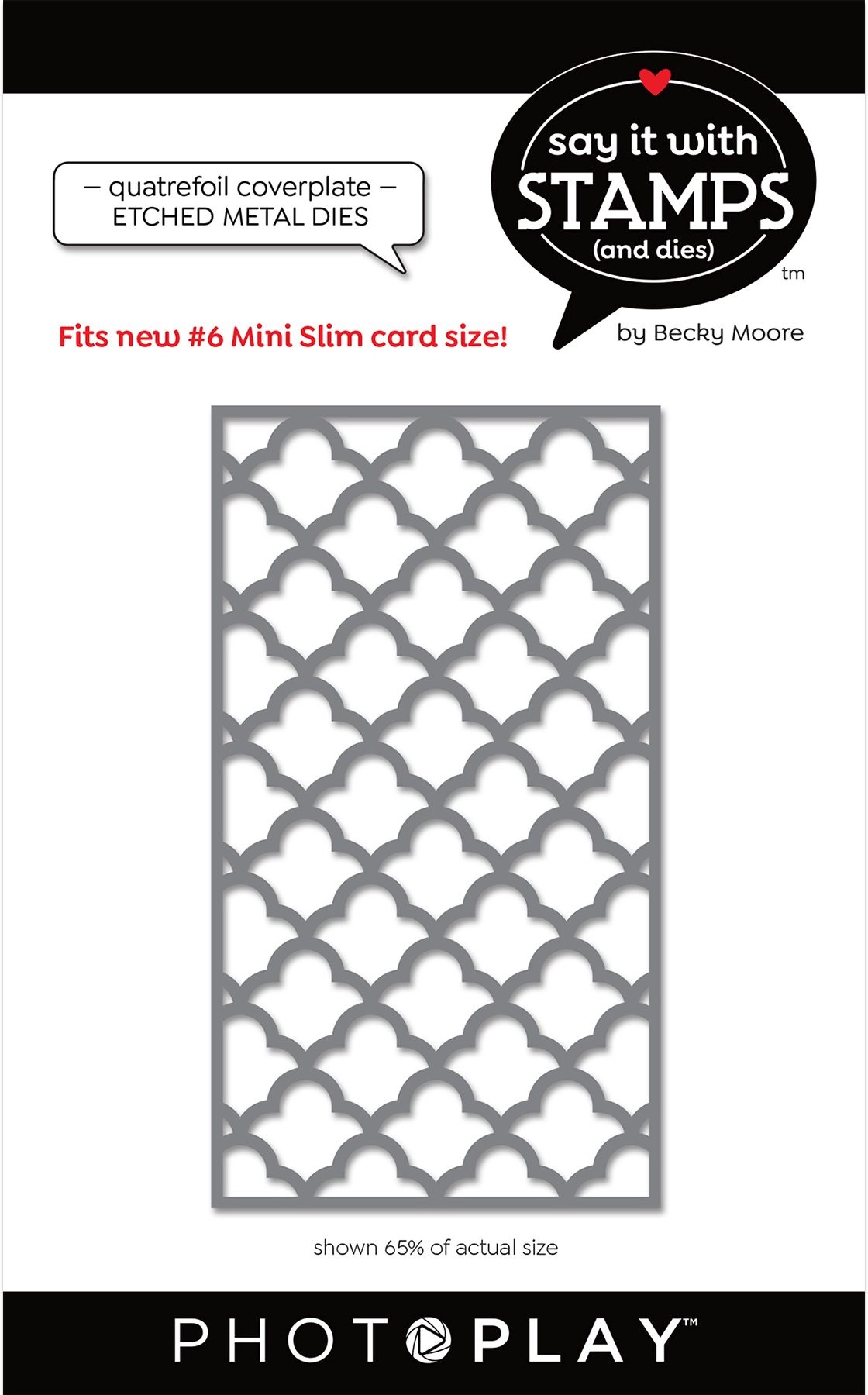 Bild von Quatrefoil - Photoplay Coverplate Dies