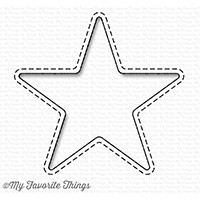 Bild von Stitched Star Peek-A-Boo Wind - Die-namics