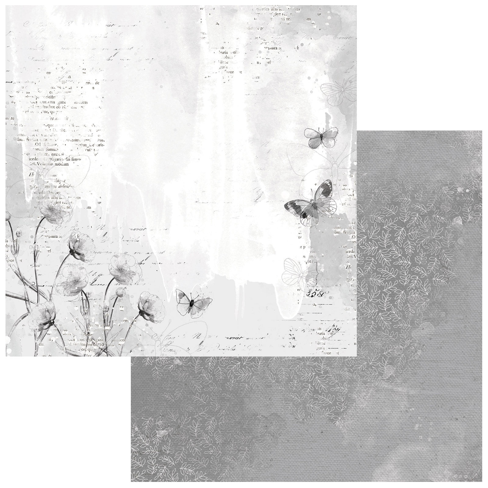 Bild von Color Swatch: Charcoal Double-Sided Cardstock 12"X12"-#3