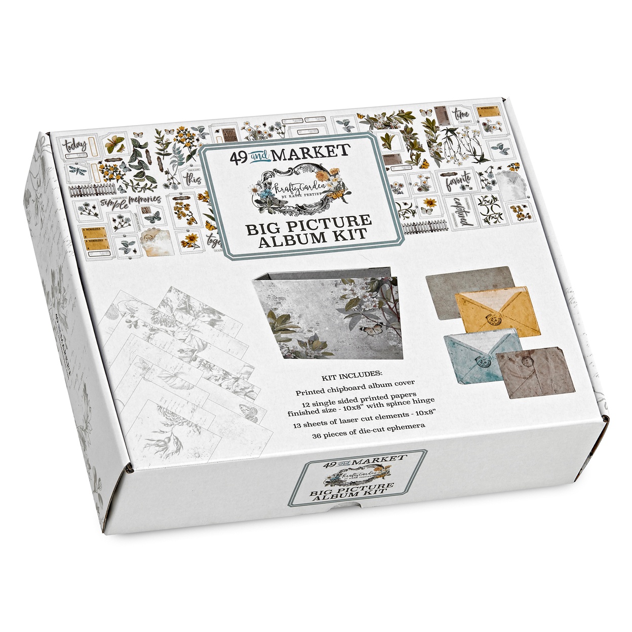 Bild von 49 And Market Big Picture Album Kit-Krafty Garden