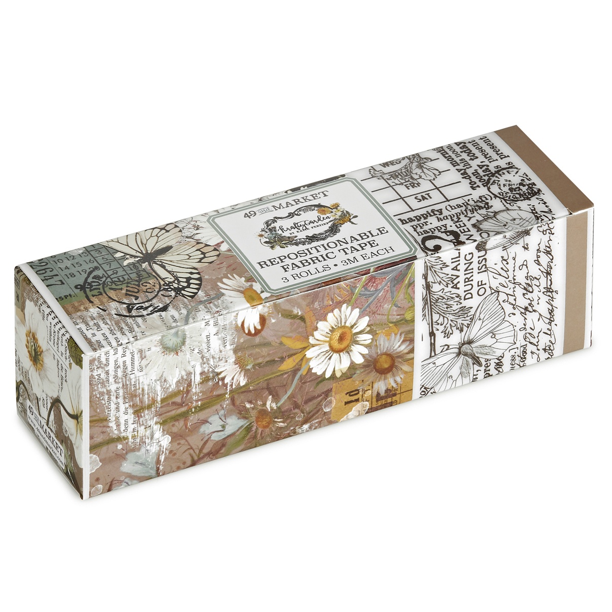 Bild von 49 And Market Fabric Tape Assortment-Krafty Garden
