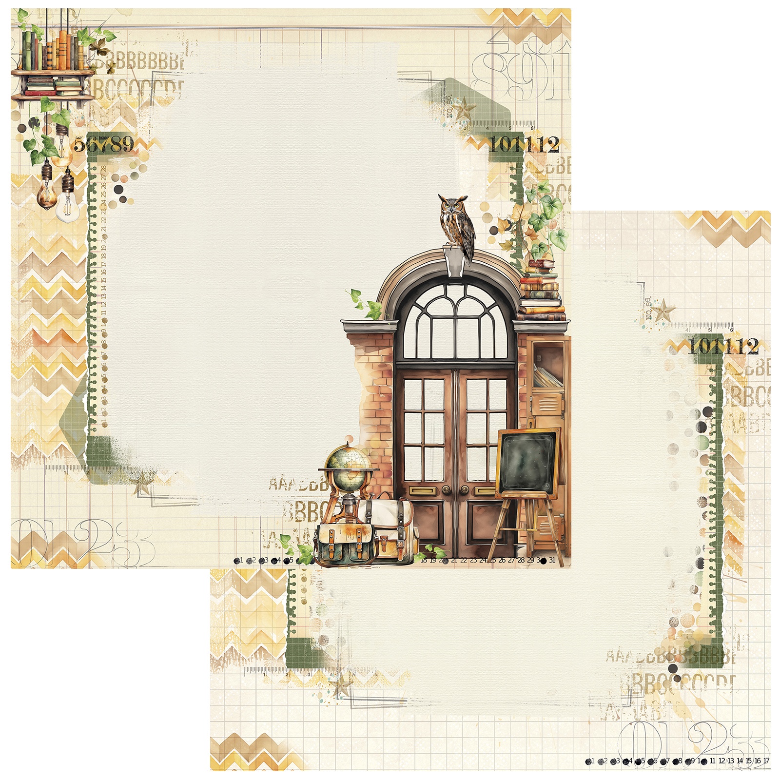 Bild von Academia Double-Sided Cardstock 12"X12"-Victorious