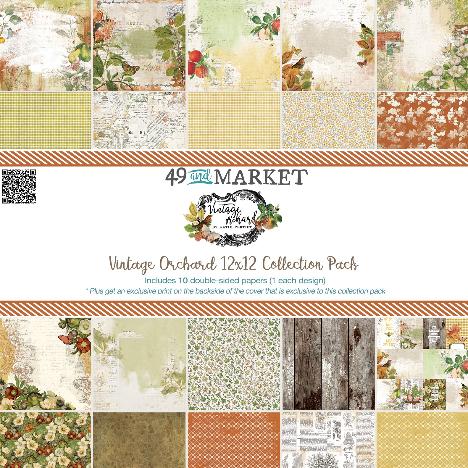 Bild von 49 & Market Collection Pack 12"X12"-Vintage Orchard