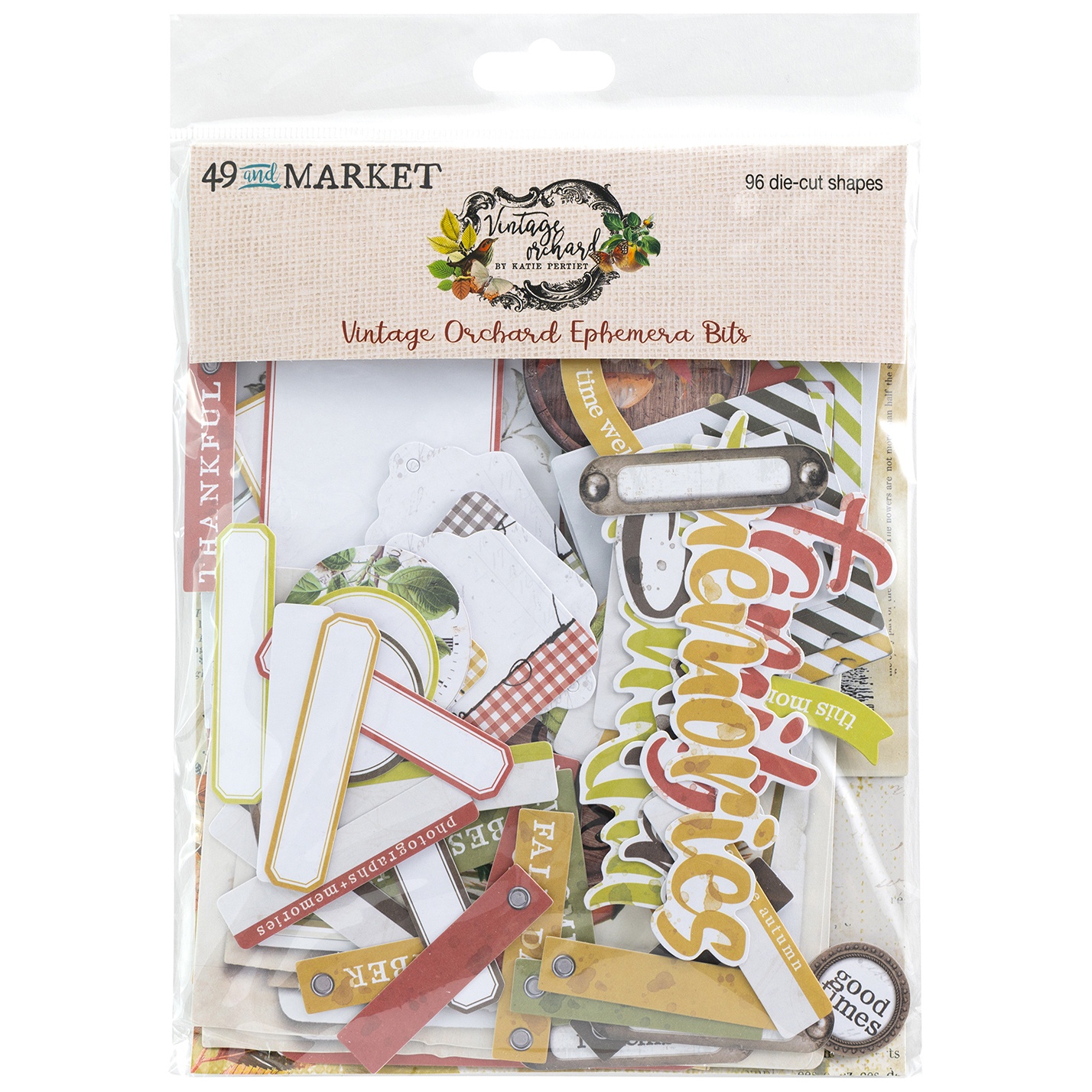 Bild von 49 And Market Ephemera Bits-Vintage Orchard