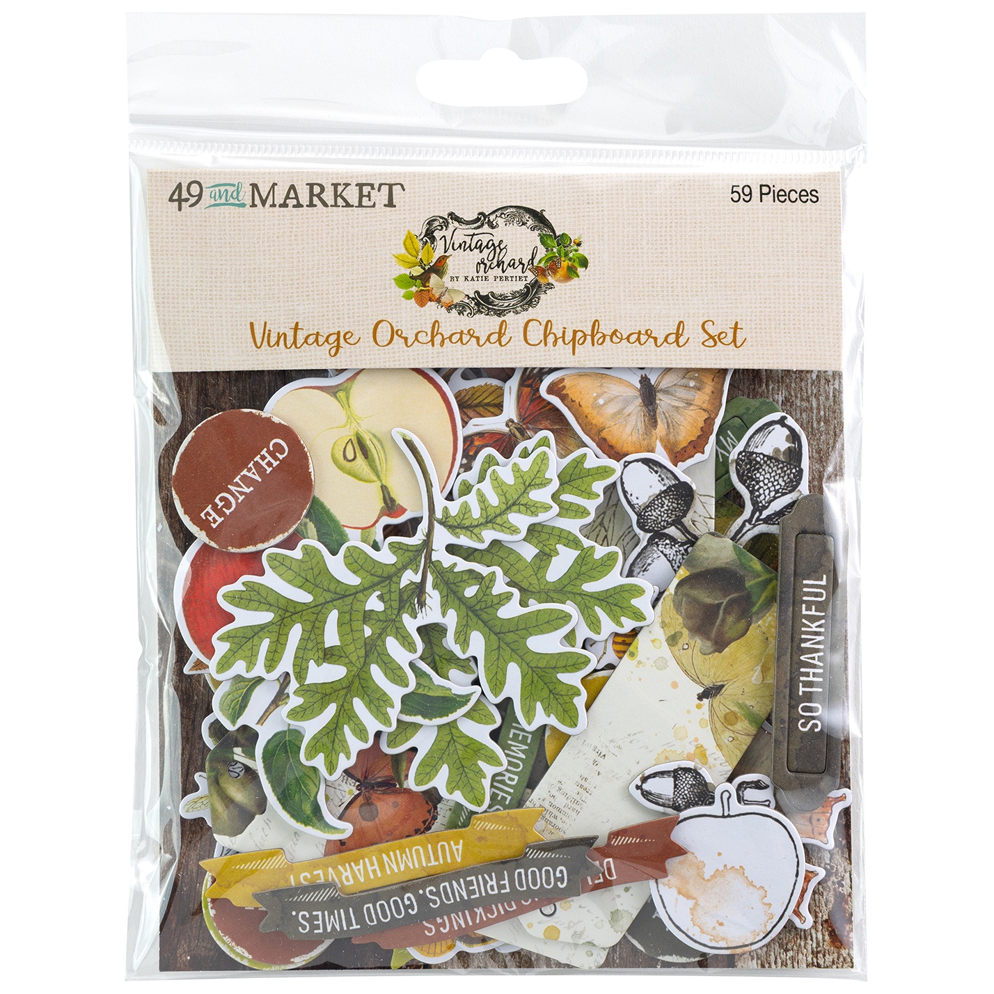 Bild von 49 And Market Chipboard Set-Vintage Orchard
