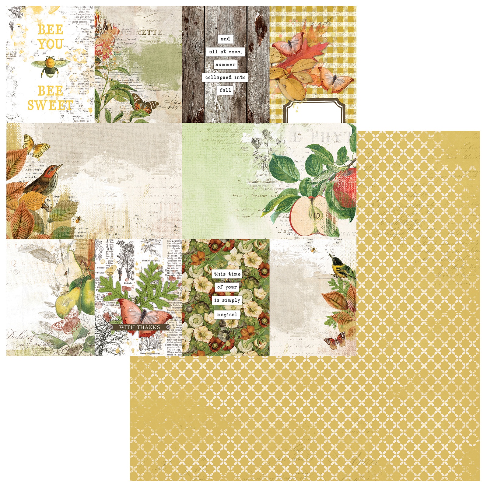 Bild von Vintage Orchard Double-Sided Cardstock 12"X12"-Journal Cards