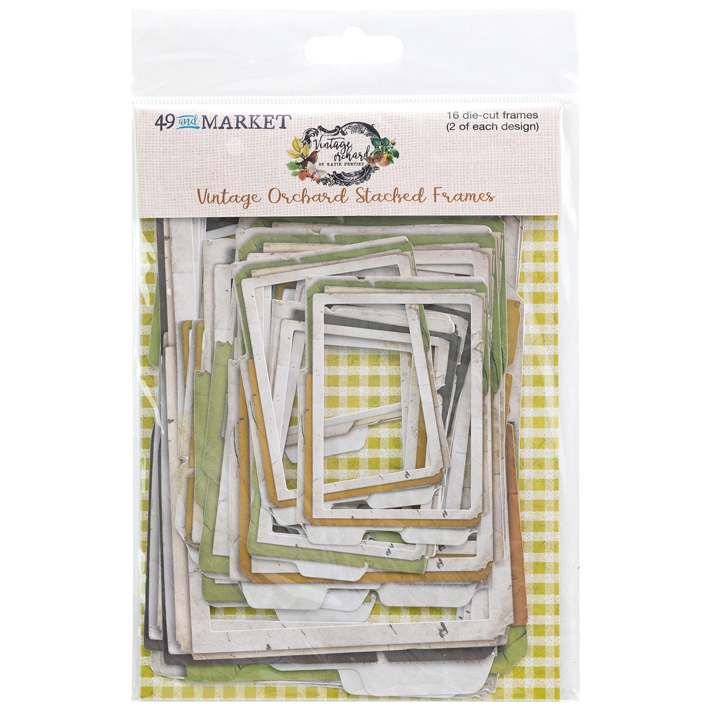Bild von 49 And Market Chipboard Set-Vintage Orchard Stacked Frames