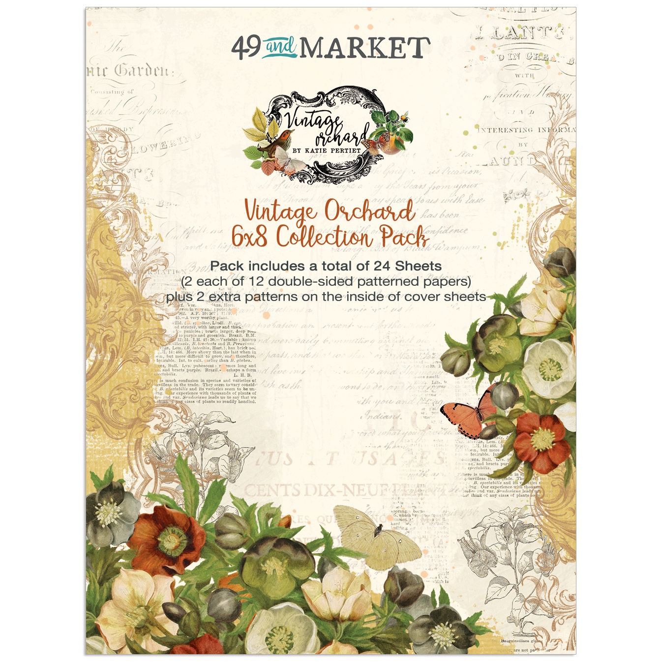 Bild von 49 And Market Collection Pack 6"X8"-Vintage Orchard