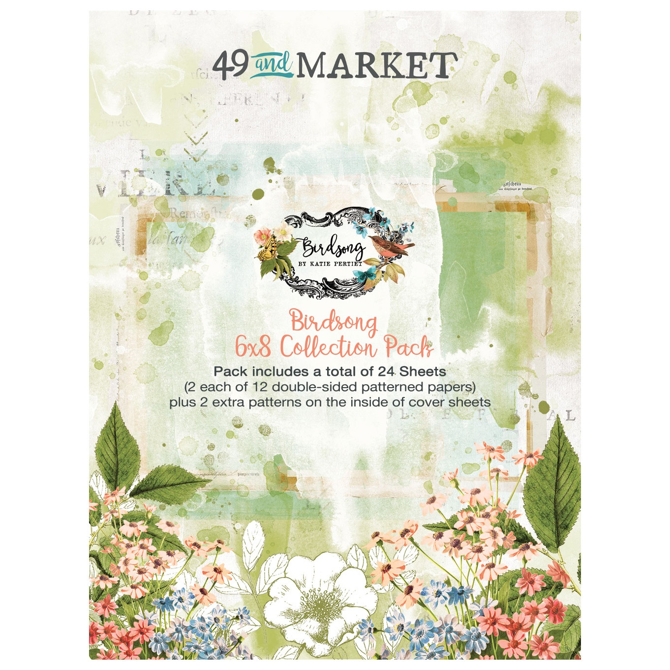 Bild von 49 And Market Collection Pack 6"X8"-Birdsong