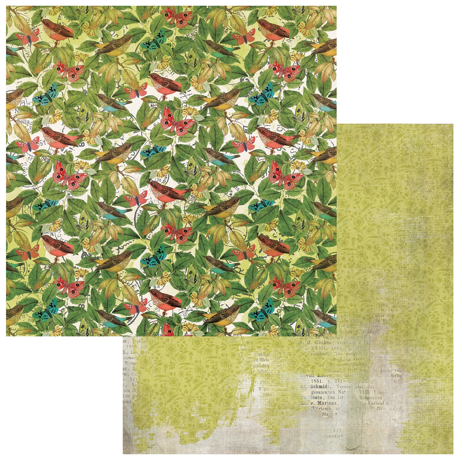 Bild von Birdsong Double-Sided Cardstock 12"X12"-Harmoneous Symphany