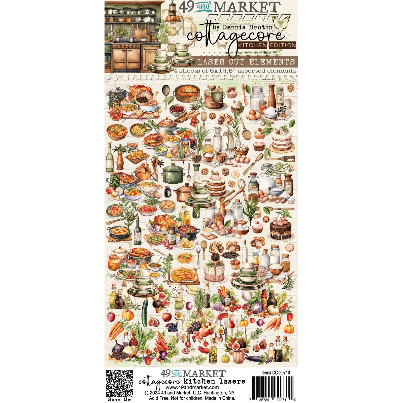 Bild von 49 And Market Laser Cut Outs-Cottagecore, Kitchen Edition