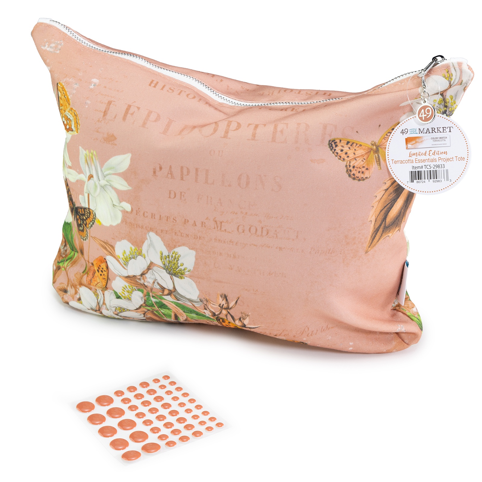 Bild von 49 And Market Essentials Project Tote-Color Swatch: Terracotta