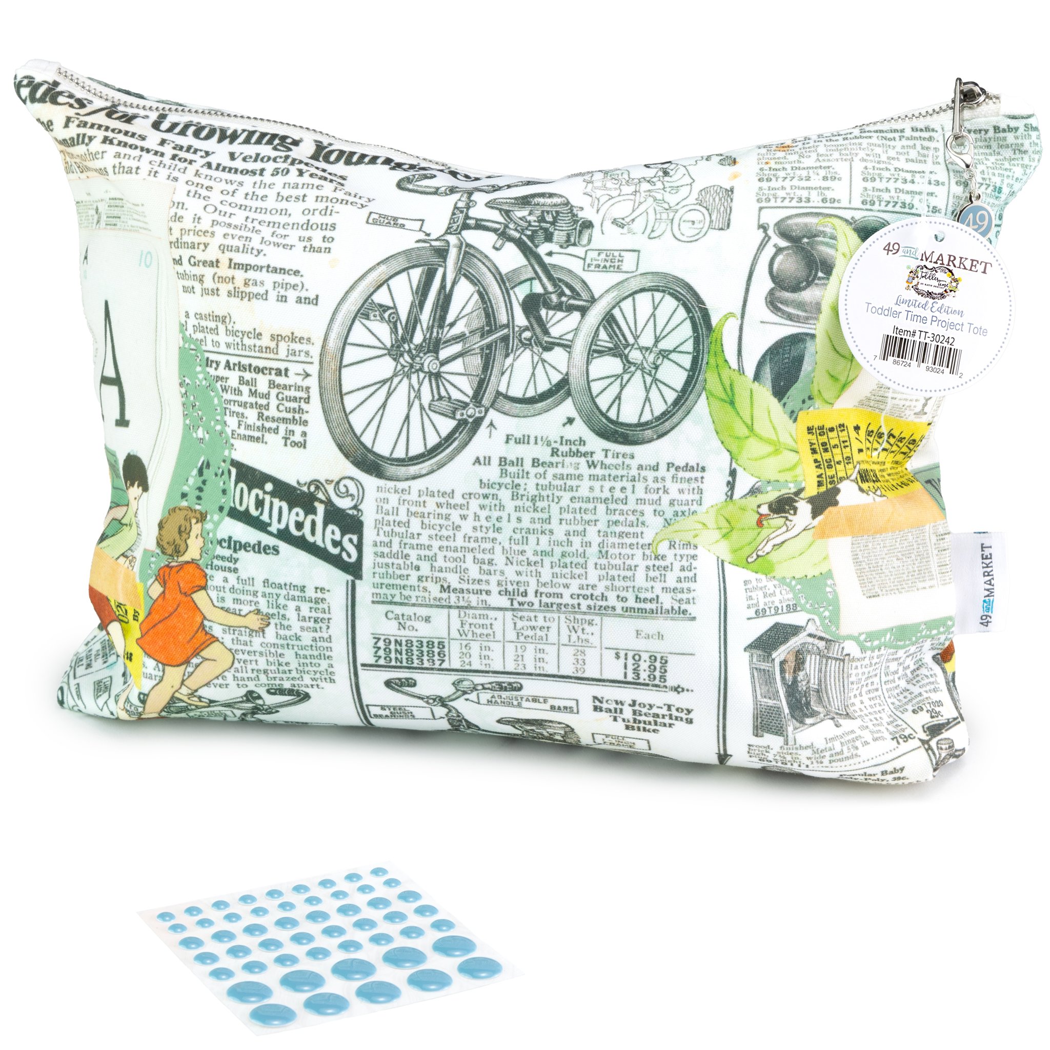 Bild von 49 And Market Essentials Project Tote W/ Enamel Dots-Toddler Time