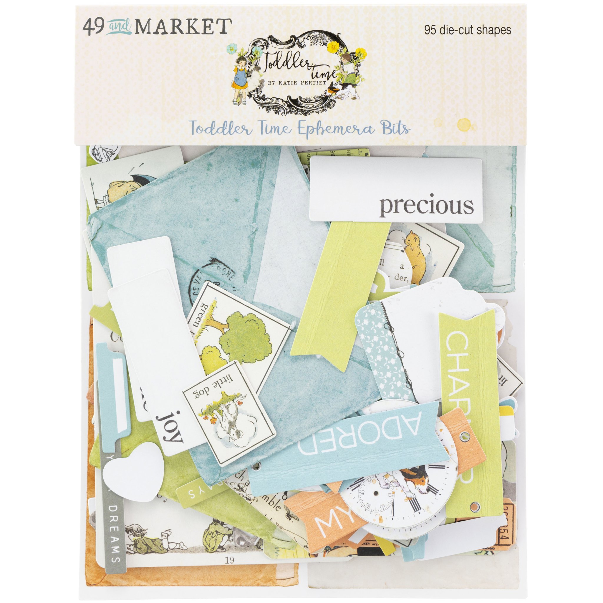 Bild von 49 And Market Ephemera Bits-Toddler Time