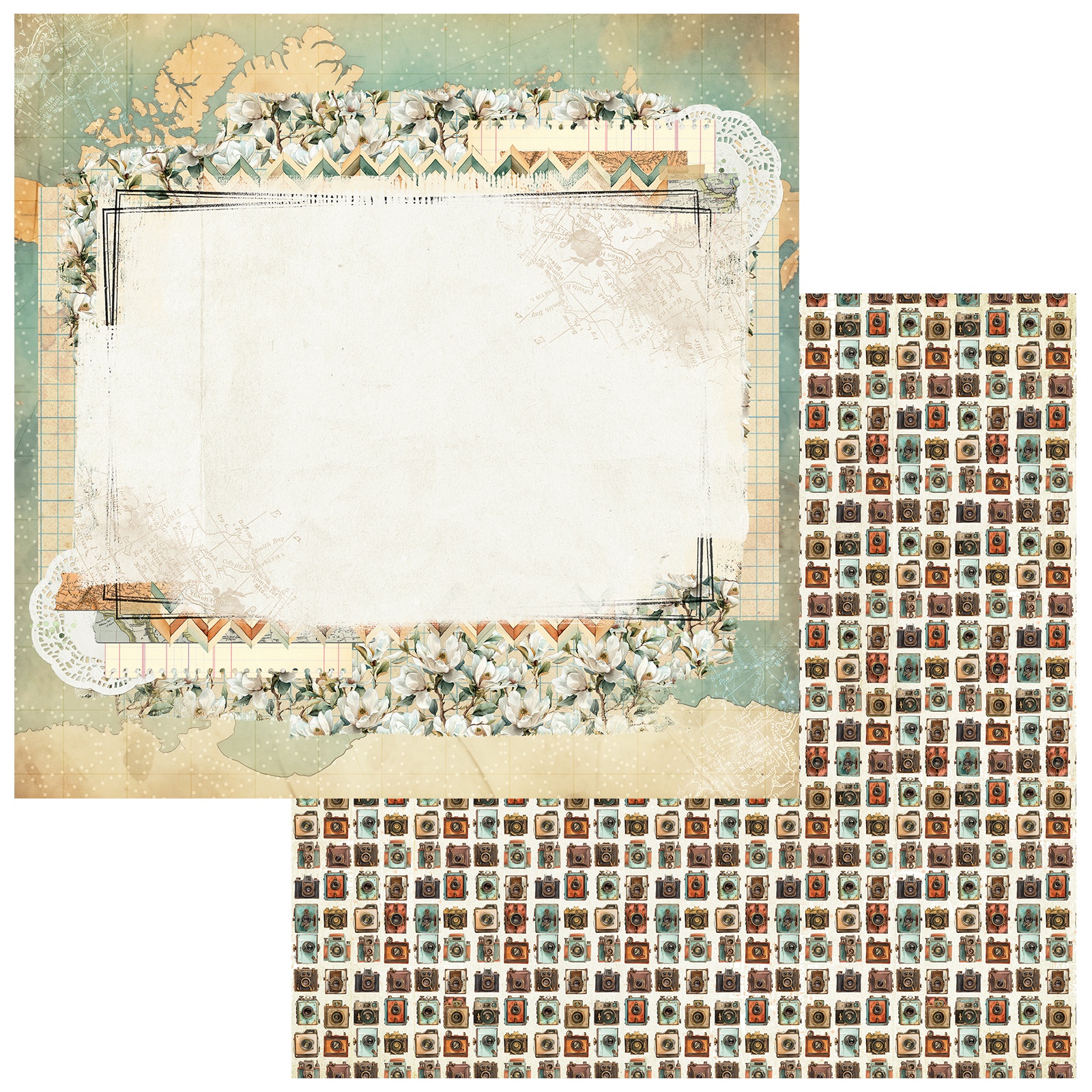 Bild von Wanderlust Explorer Double-Sided Cardstock 12"X12"-Wander Stories