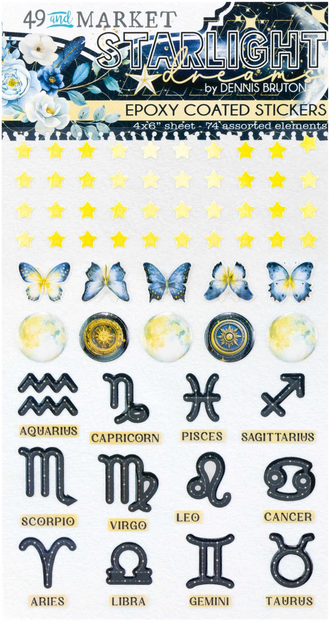 Bild von 49 And Market Epoxy Stickers-Starlight Dreams