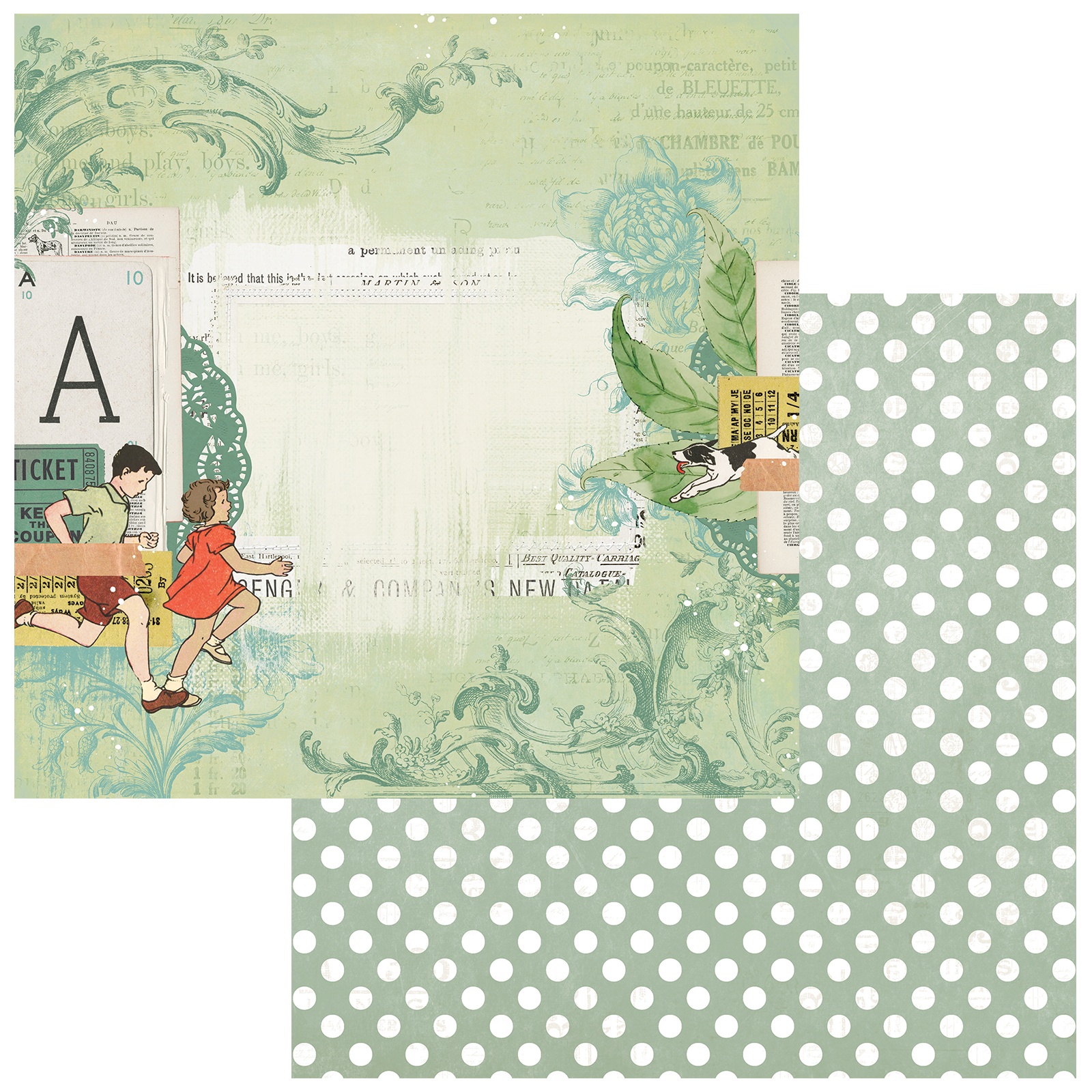 Bild von Toddler Time Double-Sided Cardstock 12"X12"-In The Cards