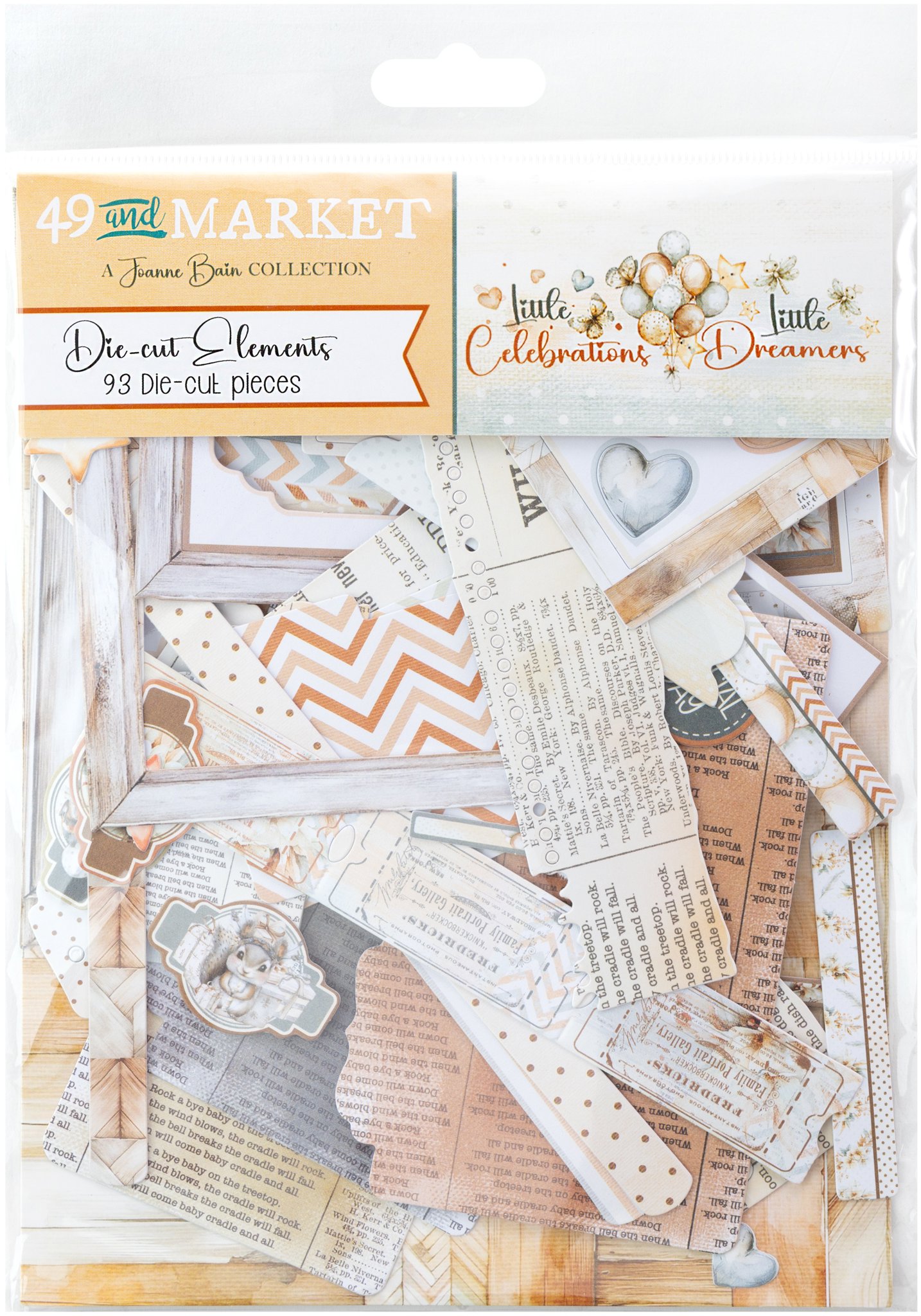 Bild von 49 And Market Die-Cut Elements-Little Dreamer/Little Celebrations