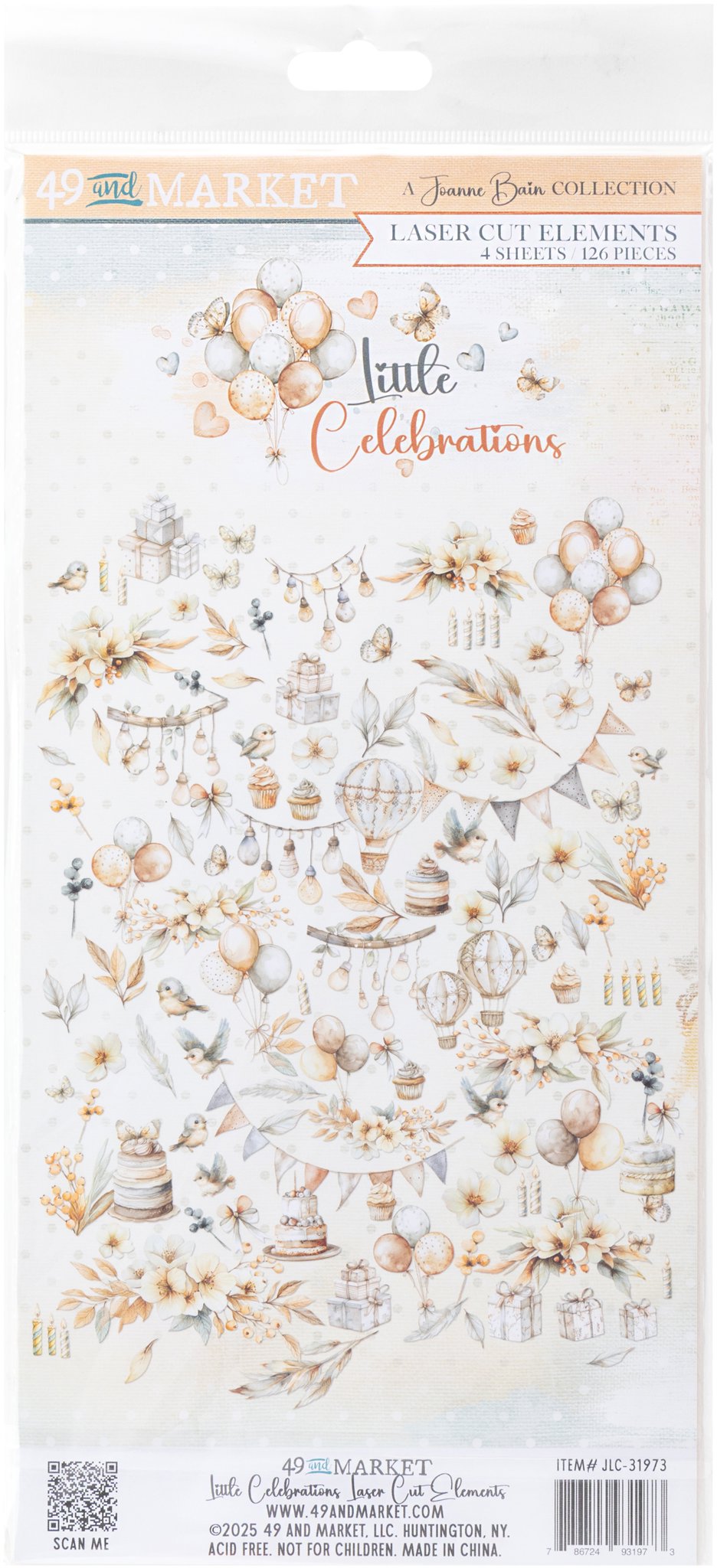 Bild von 49 And Market Laser Cut Outs-Elements, Little Celebrations