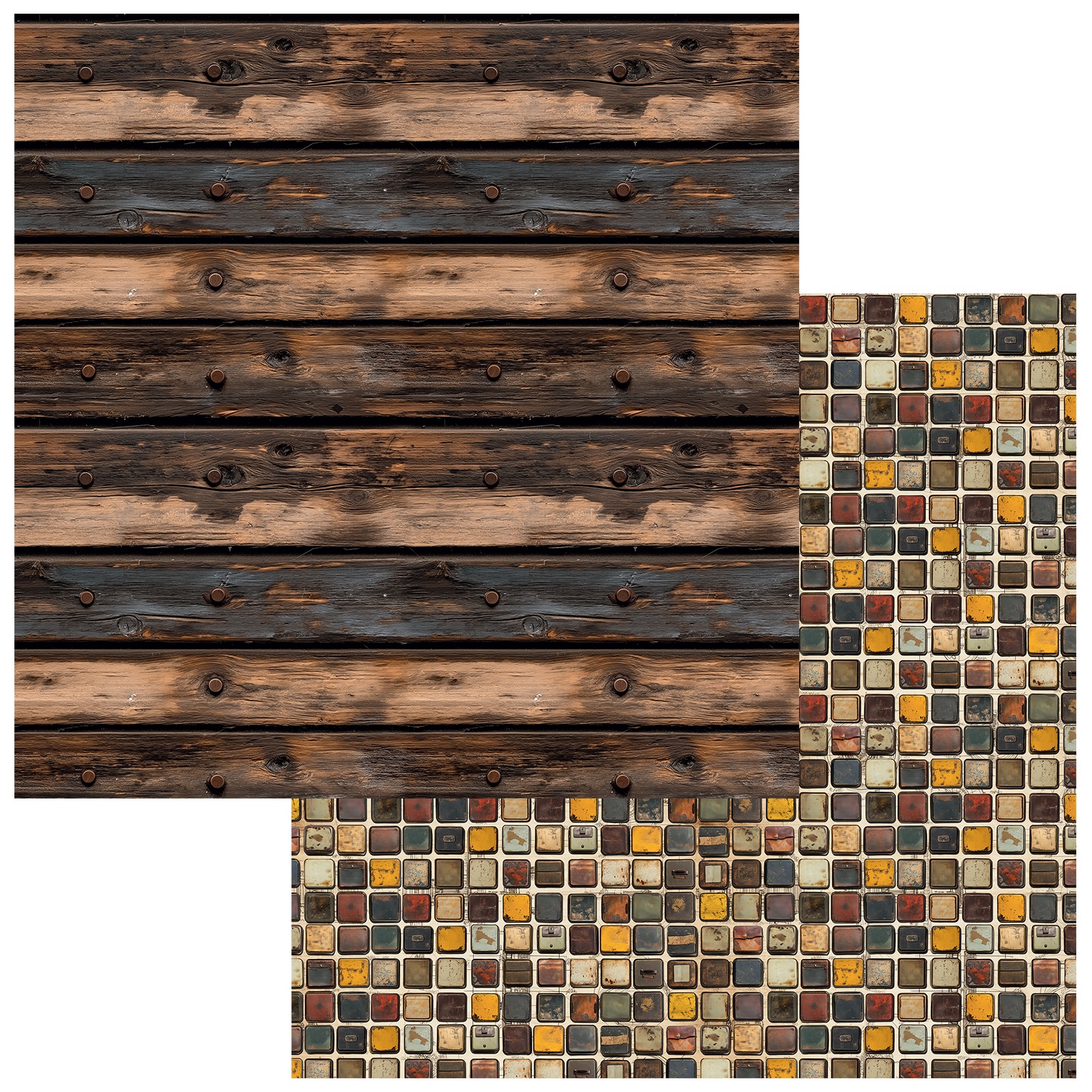 Bild von Rust & Revs 2.0 Doulble-Sided Cardstock 12"X12"-Fearless