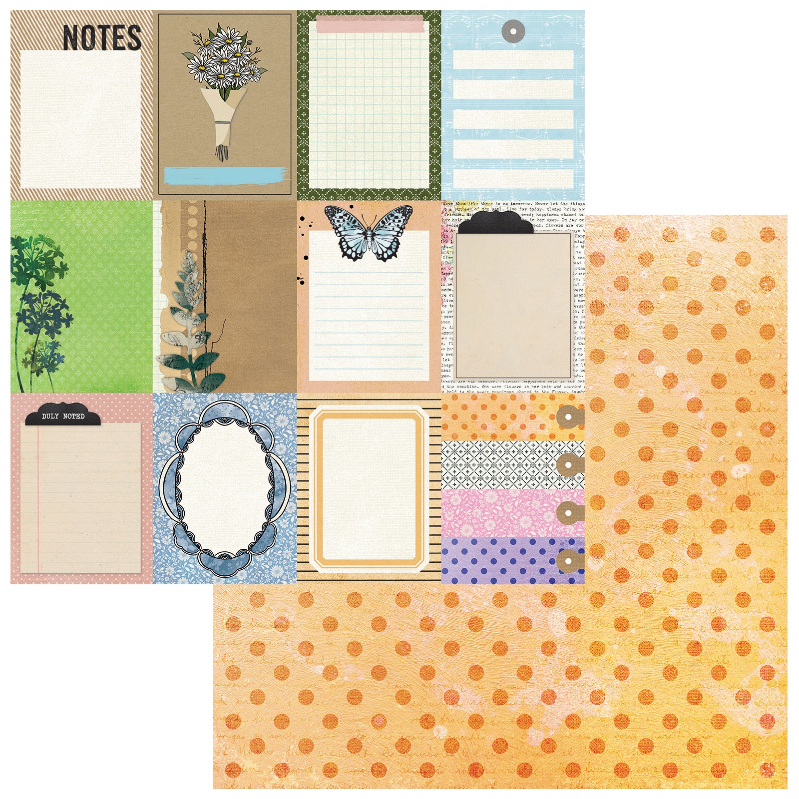 Bild von The Flower Emporium Starters Dbl-Sided Cardstock 12"X12"  -8